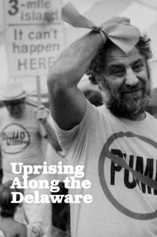 Abbie Hoffman in a scene from the film “Uprising Along the Delaware: How the Point Pleasant Water Project United Thousands in Civil Disobedience.”