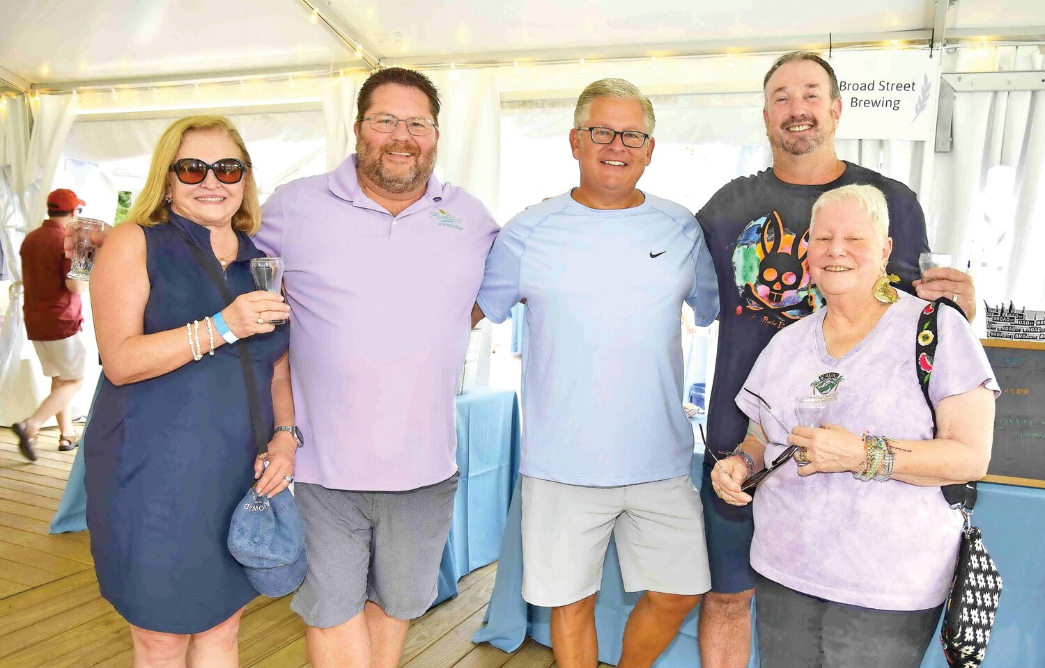 Lin Hodgedon, Ron Covey, Scott Esterly, Kevin Rilley and Bobby Lunick.