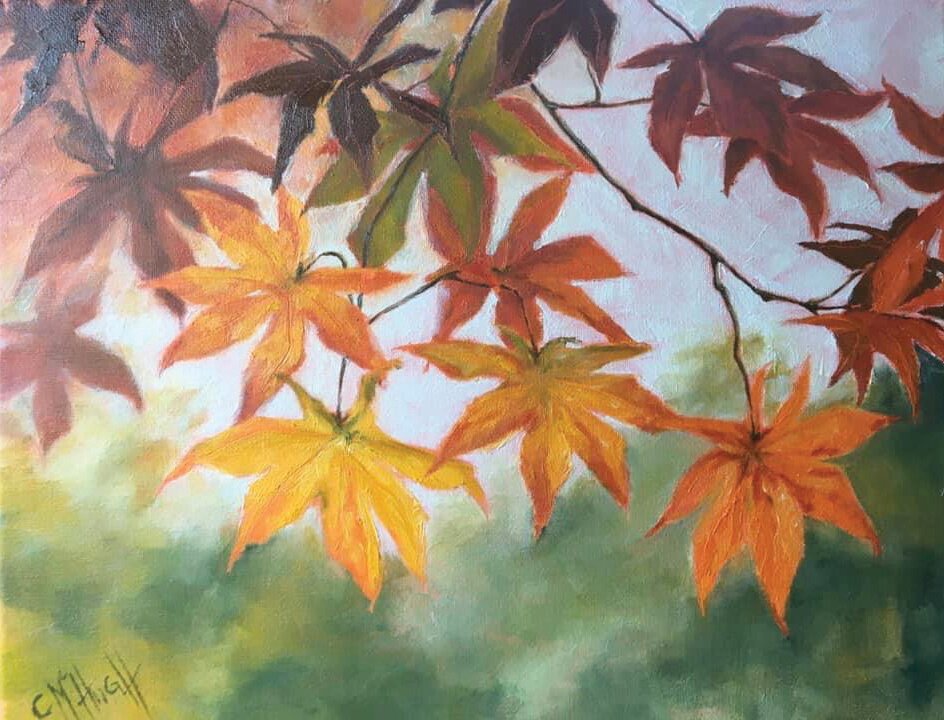 Christine McHugh will teach beginner to intermediate oil painting water mixable oils at  Haycock Township Community Center.