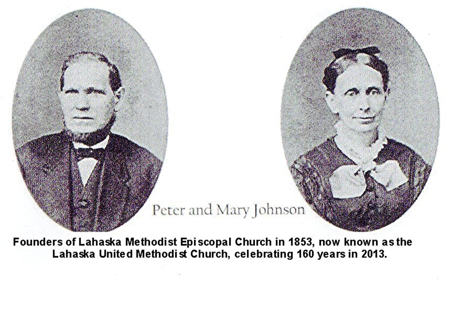 Church founders Peter and Mary Johnson.