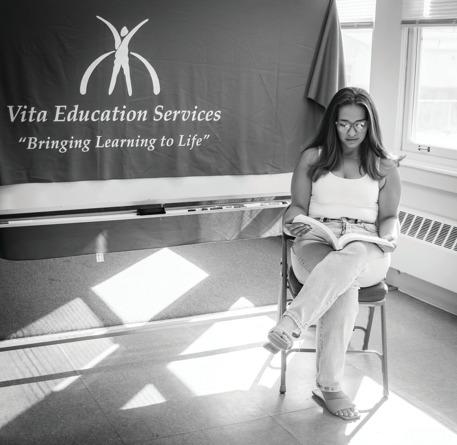 Kasandra Yanes, 24, of Croydon, earned her GED at Vita during the pandemic by taking virtual courses the nonprofit offered.