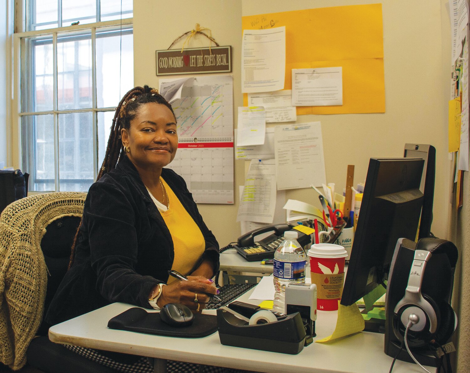 Jacqueline Chapman, Executive Administrative Assistant, helps keep Vita Education Services’ activities running smoothly.