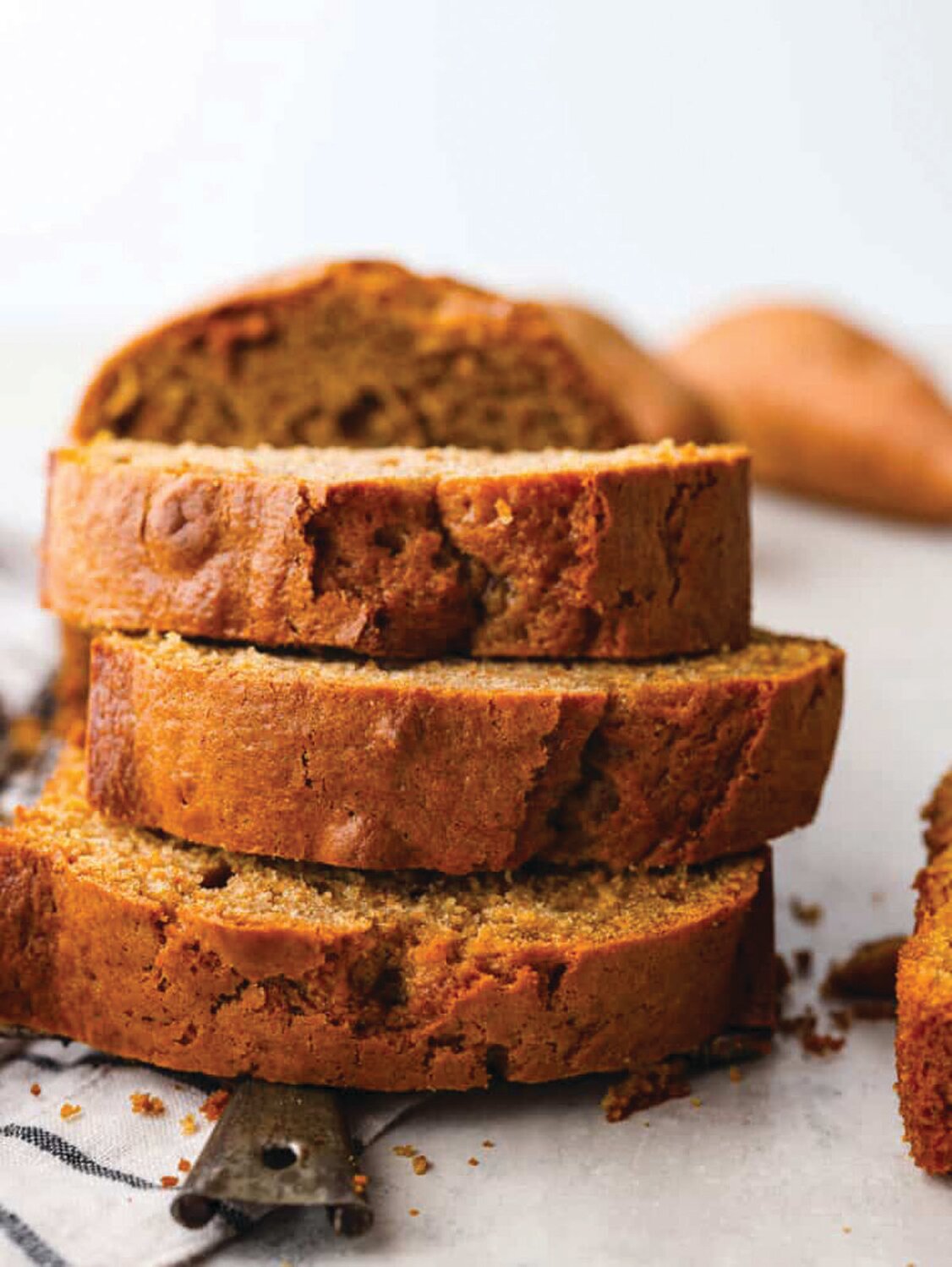 Fall is a great time to enjoy nutrient-rich sweet potatoes. You don’t have to save them for Thanksgiving; this sweet potato bread is good year-round.
