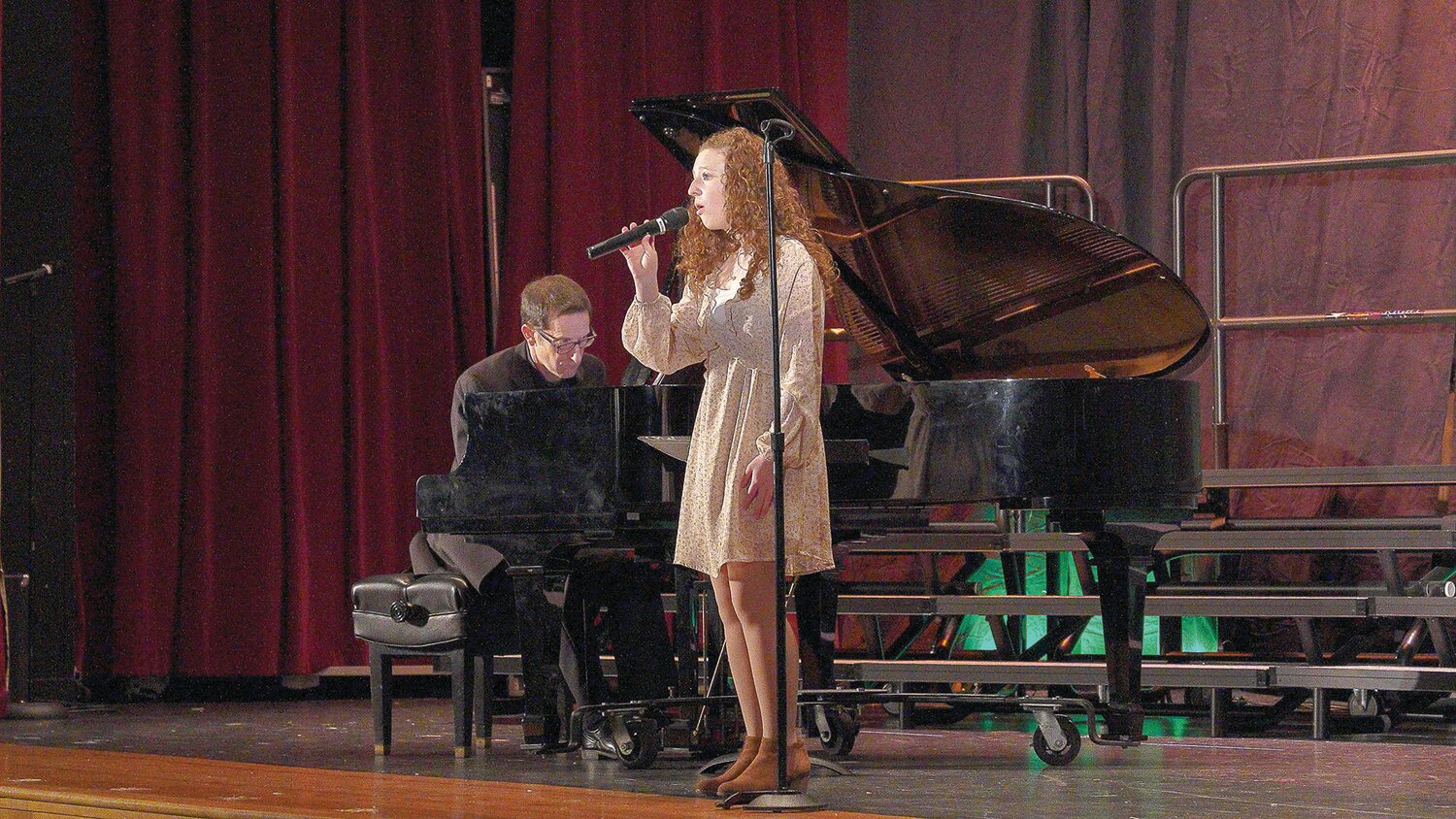 Charlotte Rayner of Chalfont performs “No One is Alone” from Stephen Sondheim's “Into the Woods.”