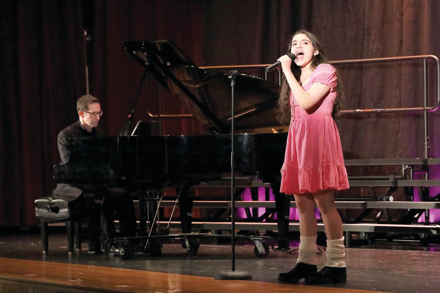 Solo Contest winner Adrienne Nicastro of Huntington Valley performs “Everybody Says Don't” from Stephen Sondheim's “Anyone Can Whistle.”
