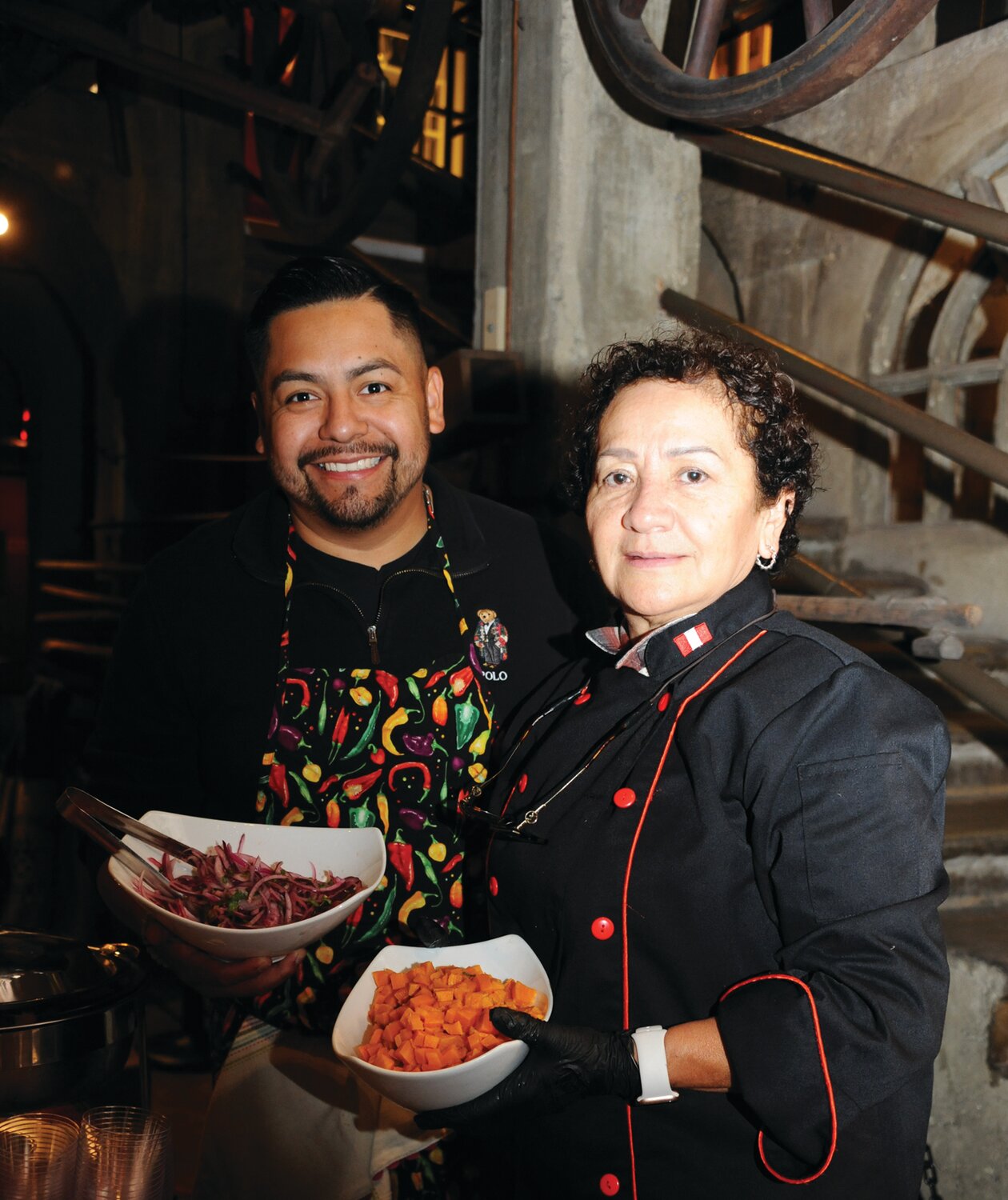 Alex Gonzalez and Carmen Eogavil of Quinoa, a Peruvian and Mexican restaurant in Doylestown.