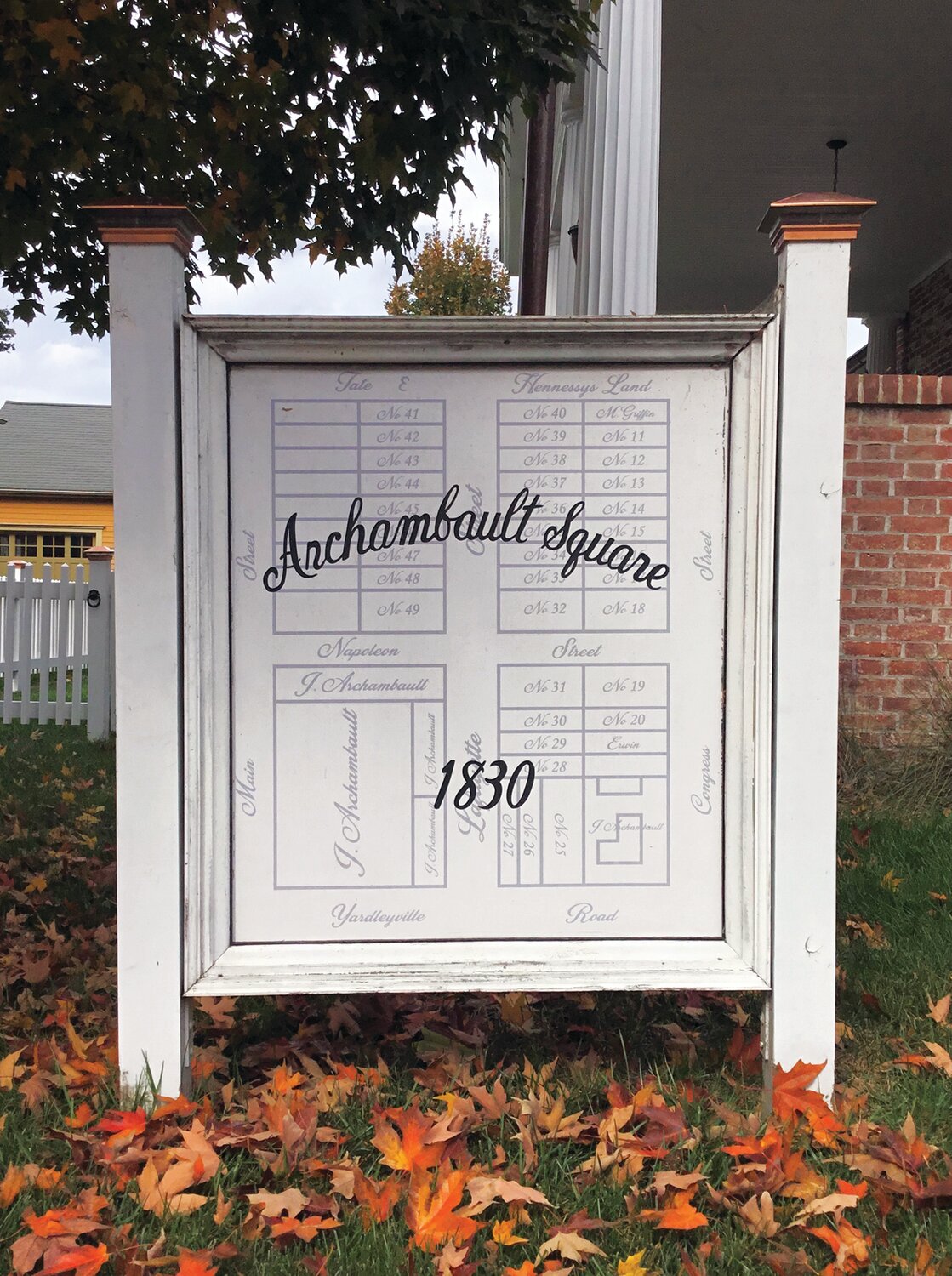 Joseph Archambault, who opened several streets and laid out building lots, was one of Newtown’s most interesting citizens.