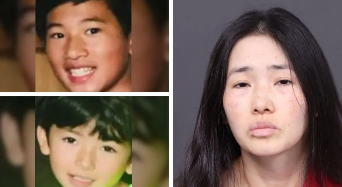 Trinh Nguyen, right, and her sons,  Jeffrey Tini, top, and his brother, Nelson Tini, bottom. Nguyen will serve life in prison for shooting and killing them as they slept in the beds of their Upper Makefield home.