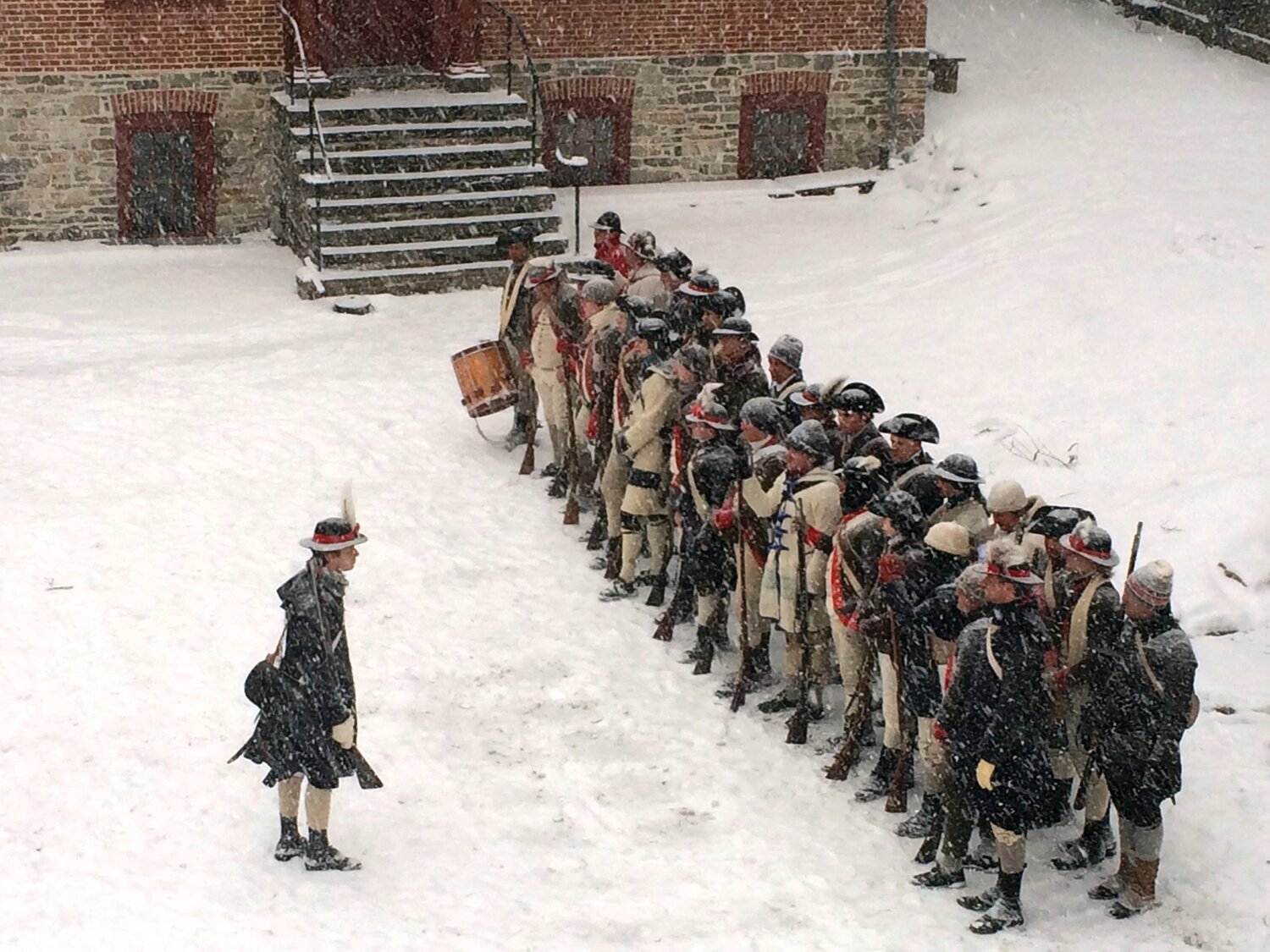 Reenactors will march from the Old Barracks Museum in Trenton to Princeton Battlefield during the early morning hours Dec. 31.