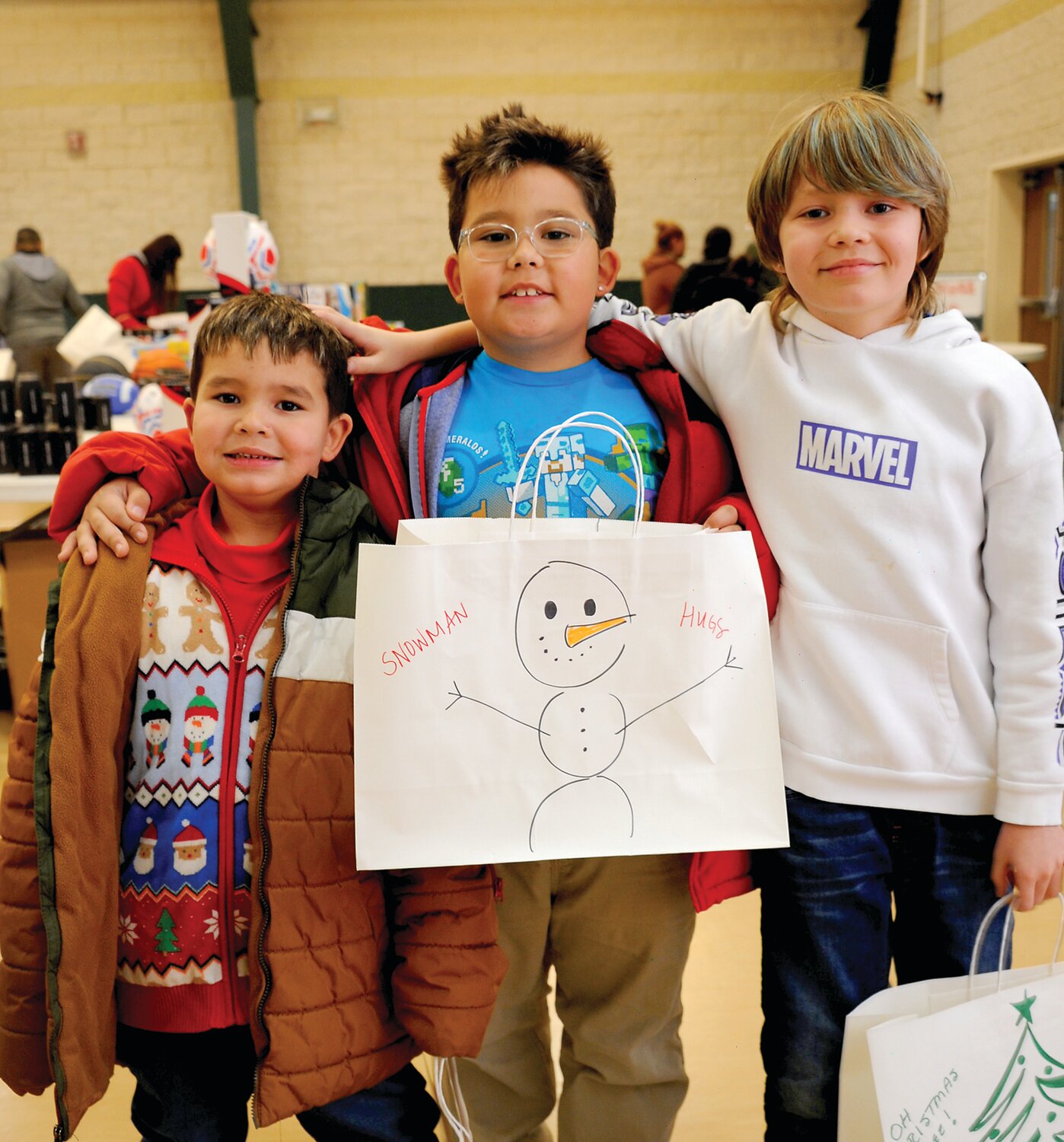 Valentino, Emiliano and Maximo.