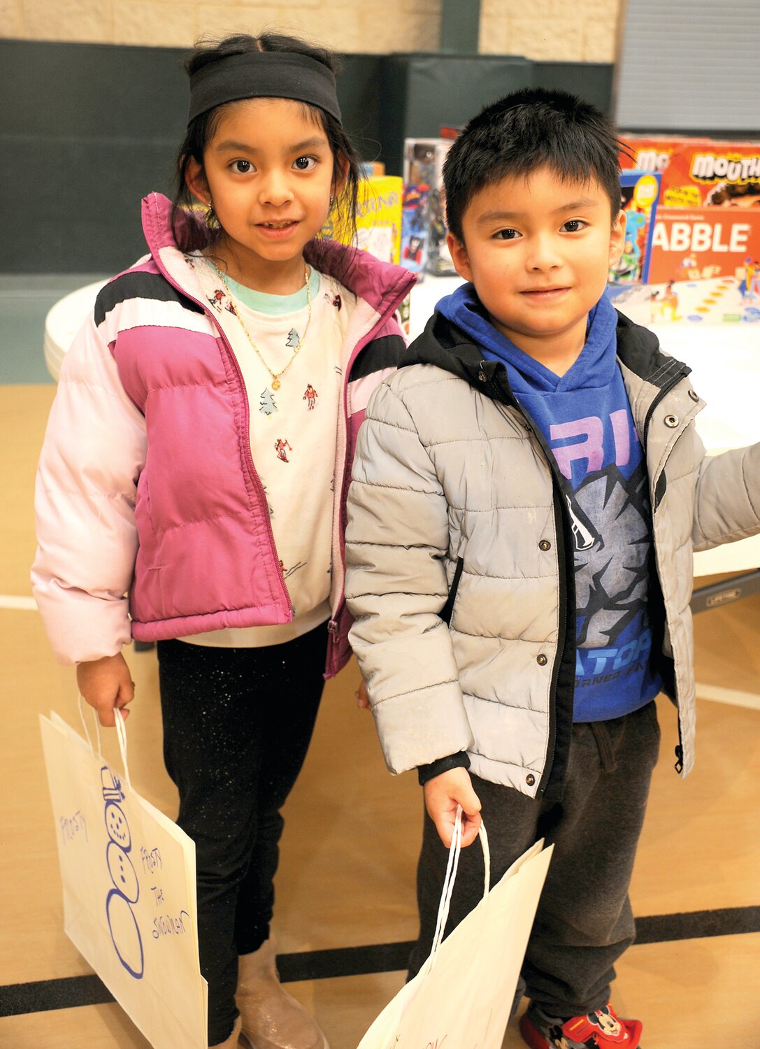 Melonie and Liam attend the party.