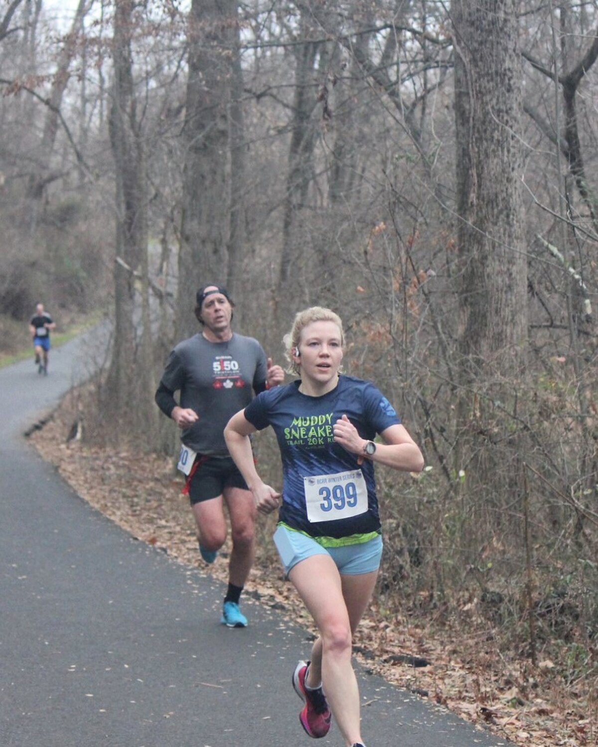 Brittany DeBord has experienced success both in the Bucks County Roadrunners Club’s Winter Series and the New York City Marathon.