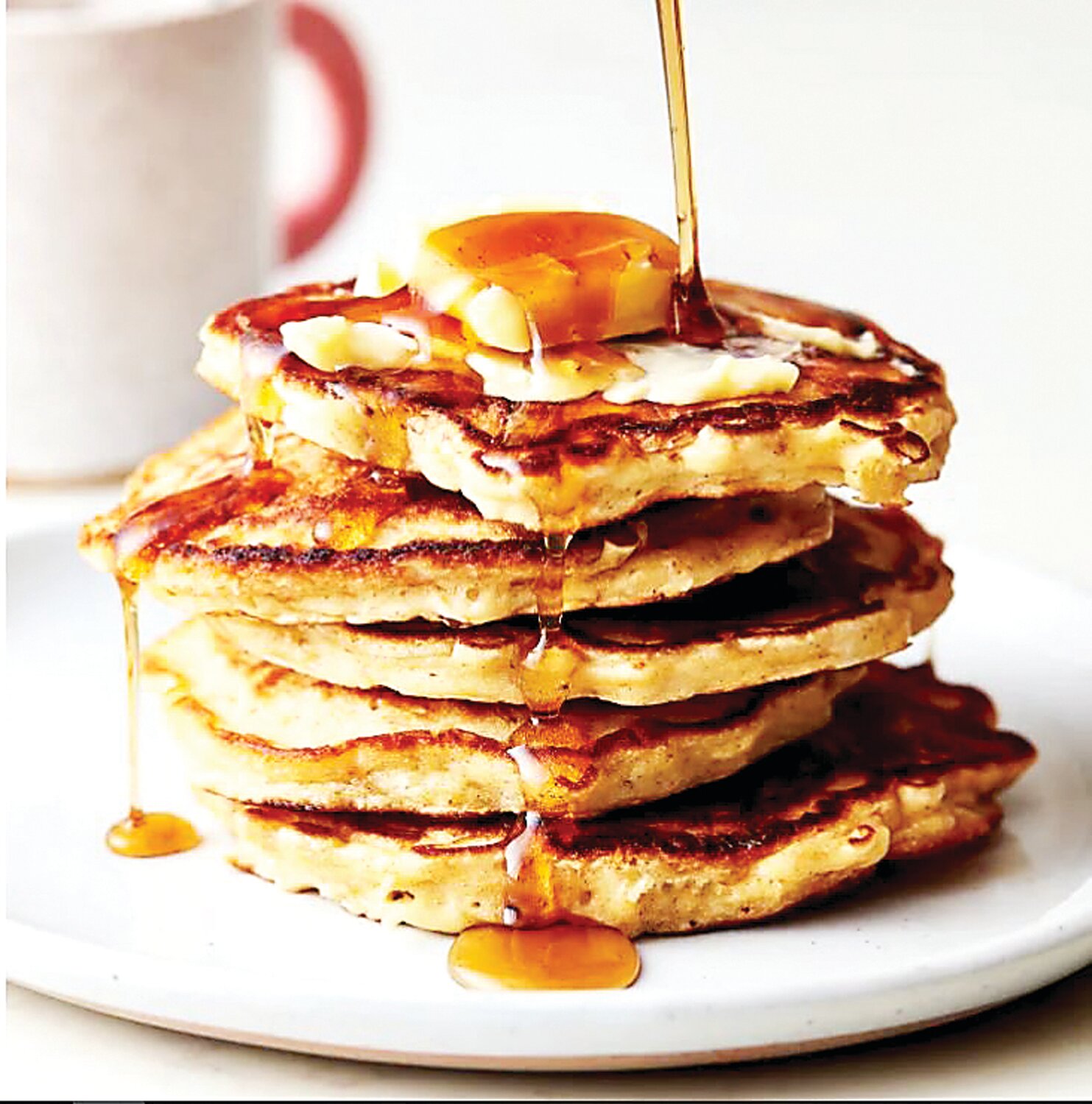 Oatmeal pancakes give you the pleasure of sweet pancakes along with the hearty, filling and nutritious benefits of oatmeal.