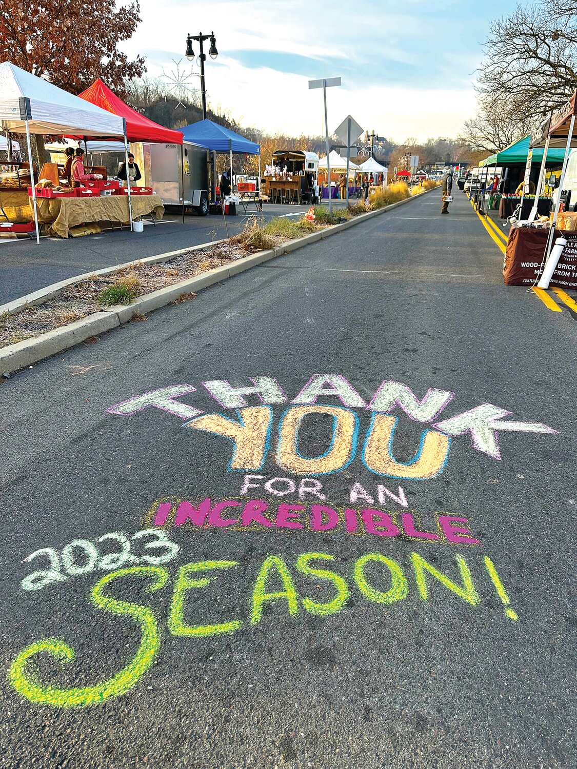 The Easton Farmers Market saw record attendance in 2023 with 70,000 shoppers – a 19% increase over 2022 – and a 20%  increase in vendor sales.