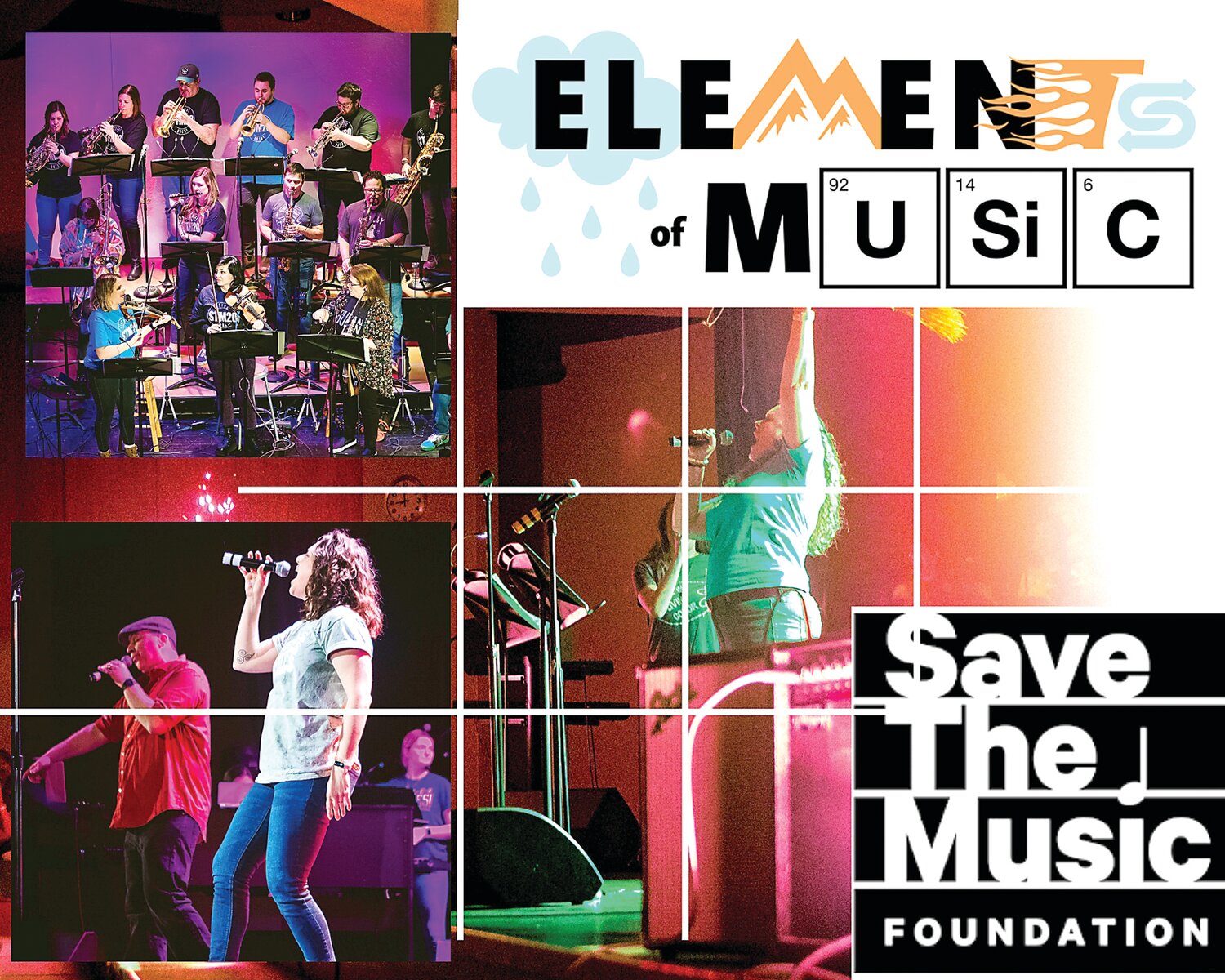 The CB Save the Music Concert, to benefit the Save the Music Foundation, takes place Jan. 26 and 27 at Holicong Middle School, 2900 Holicong Road, Doylestown. The theme is “Elements of Music.”