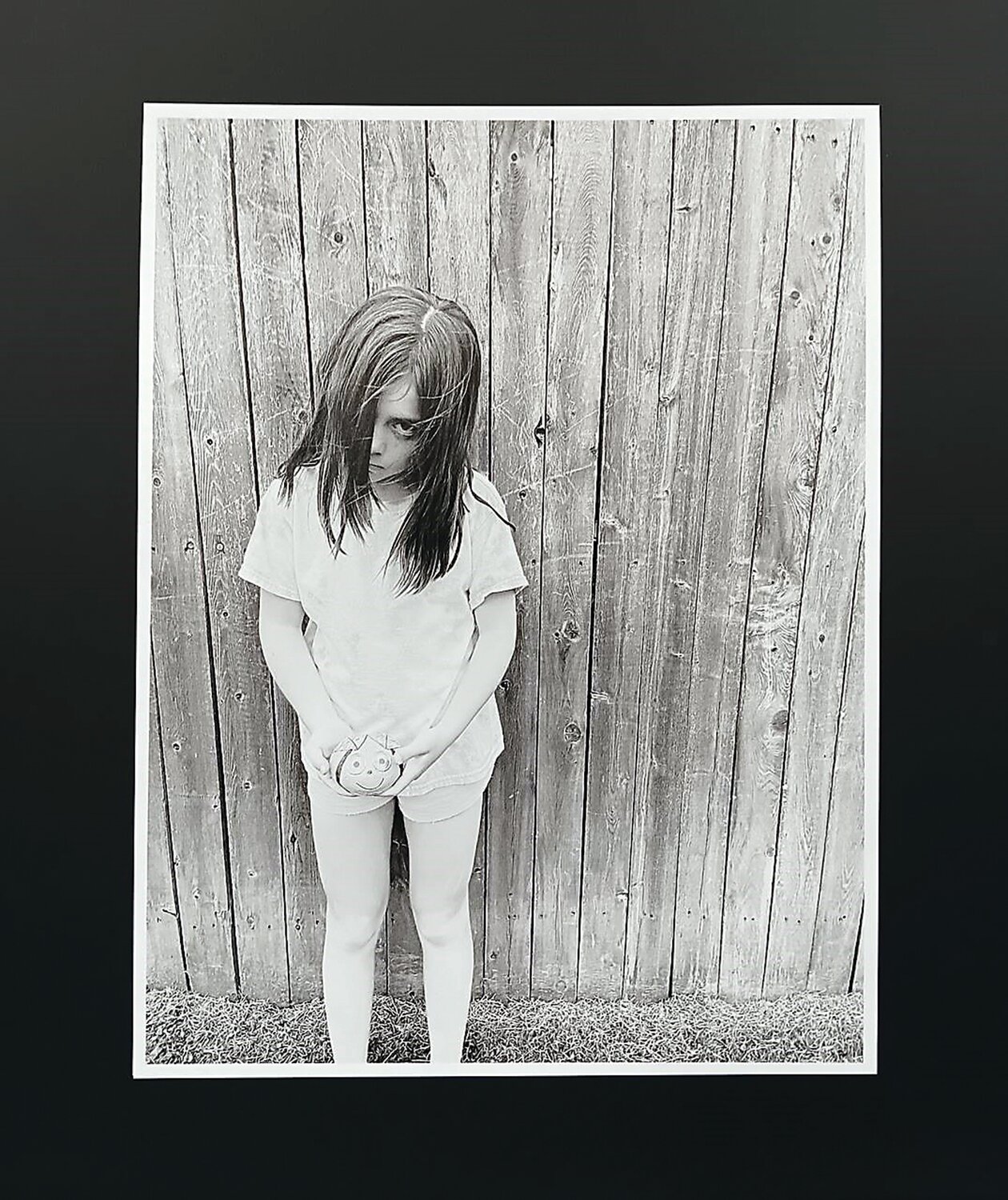 Second Place awardee “Little Sister” by Celia O’Donnell of Truman High School is a digital photograph.