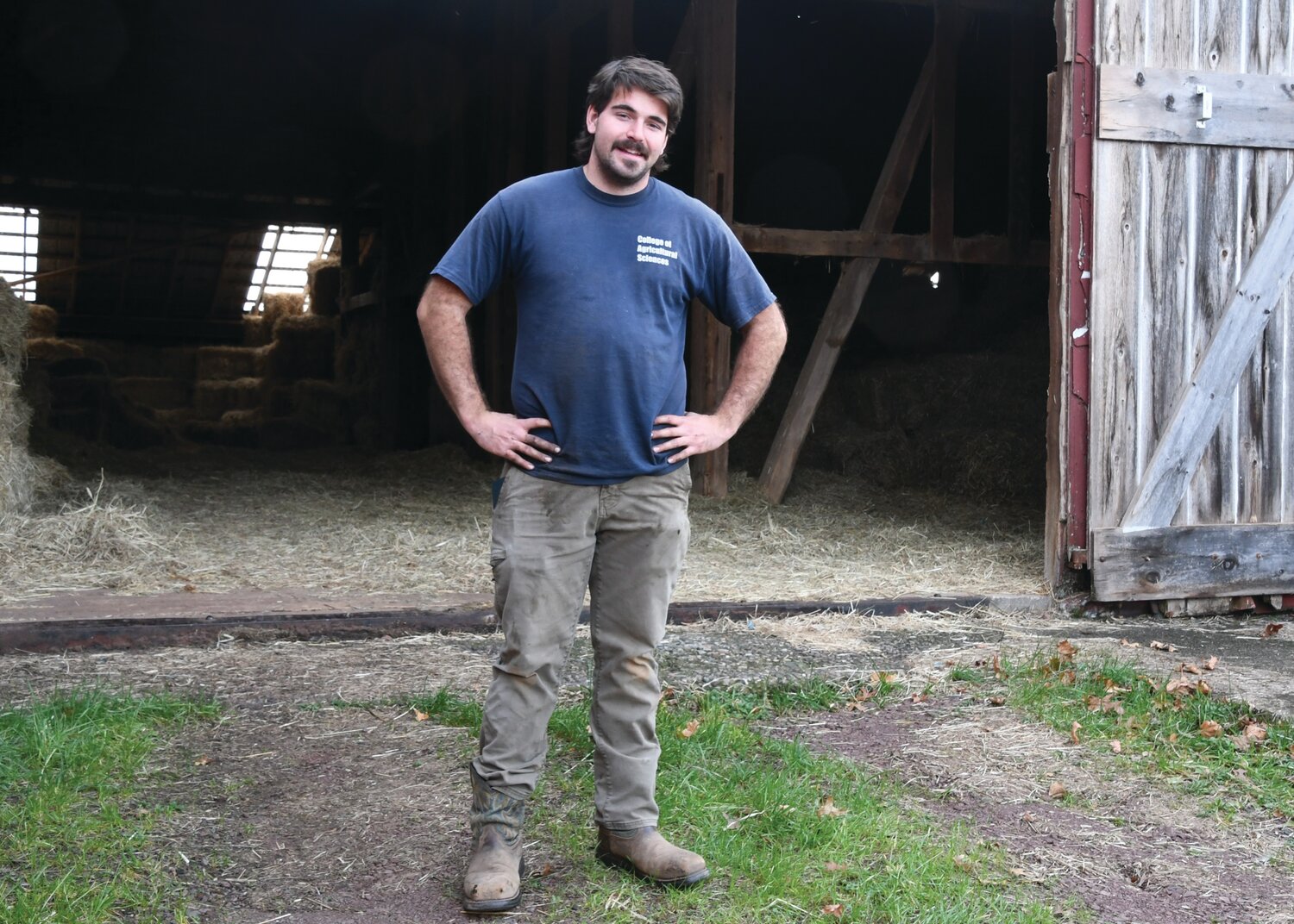 For Bedminster hay farmer Joe Dise, 24, agriculture is a force for doing good in the world.