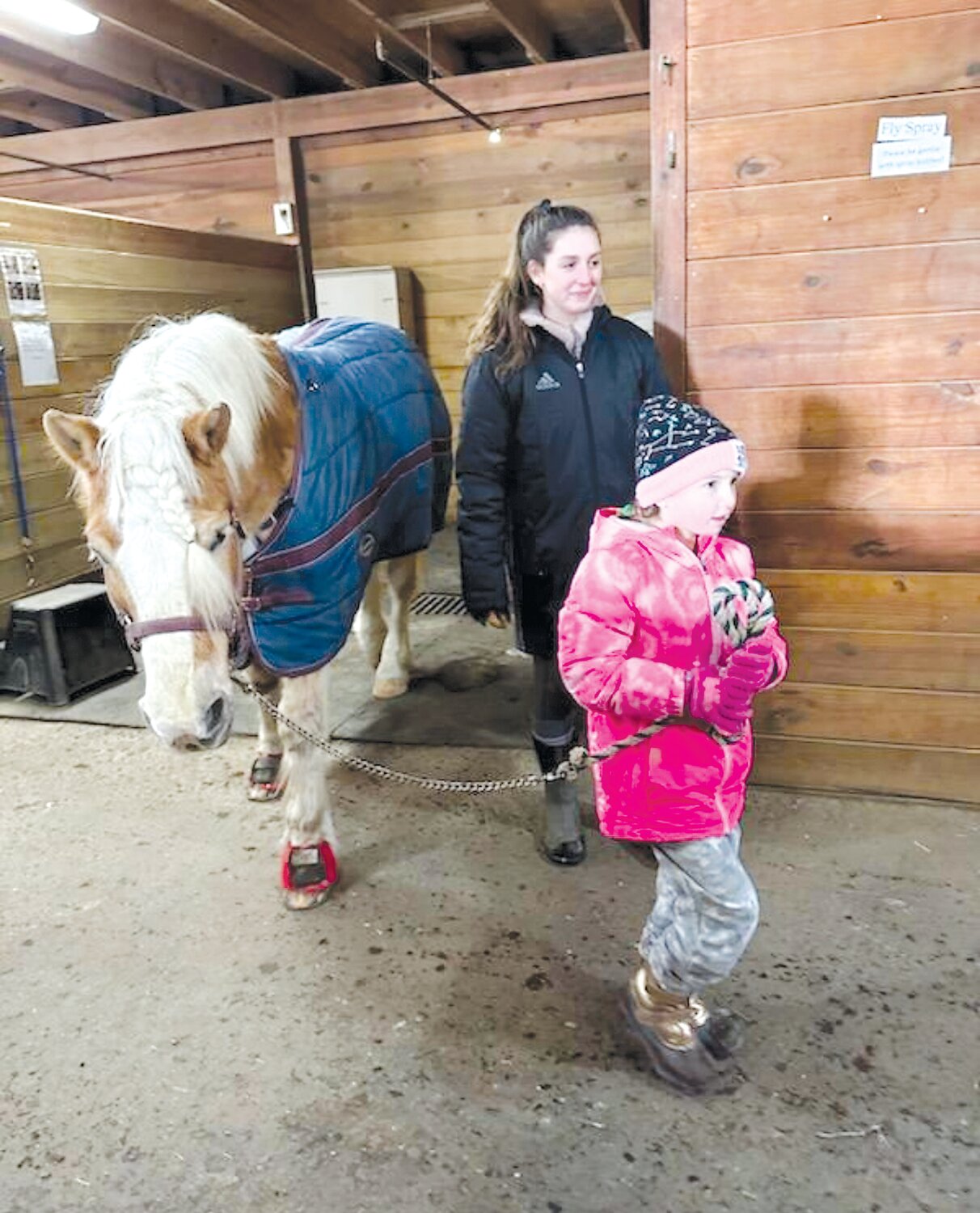 Members of Horsin’ Around recently learned about therapeutic riding.