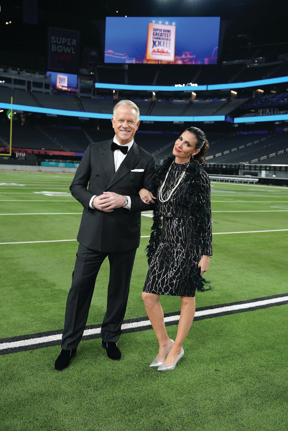 “Super Bowl Greatest Commercials XXIII: The Ultimate Countdown,” hosted by CBS Sports’ Boomer Esiason and actress Daniela Ruah, is set to air 8 p.m. Feb. 9 on the CBS Television Network and stream on Paramount+.