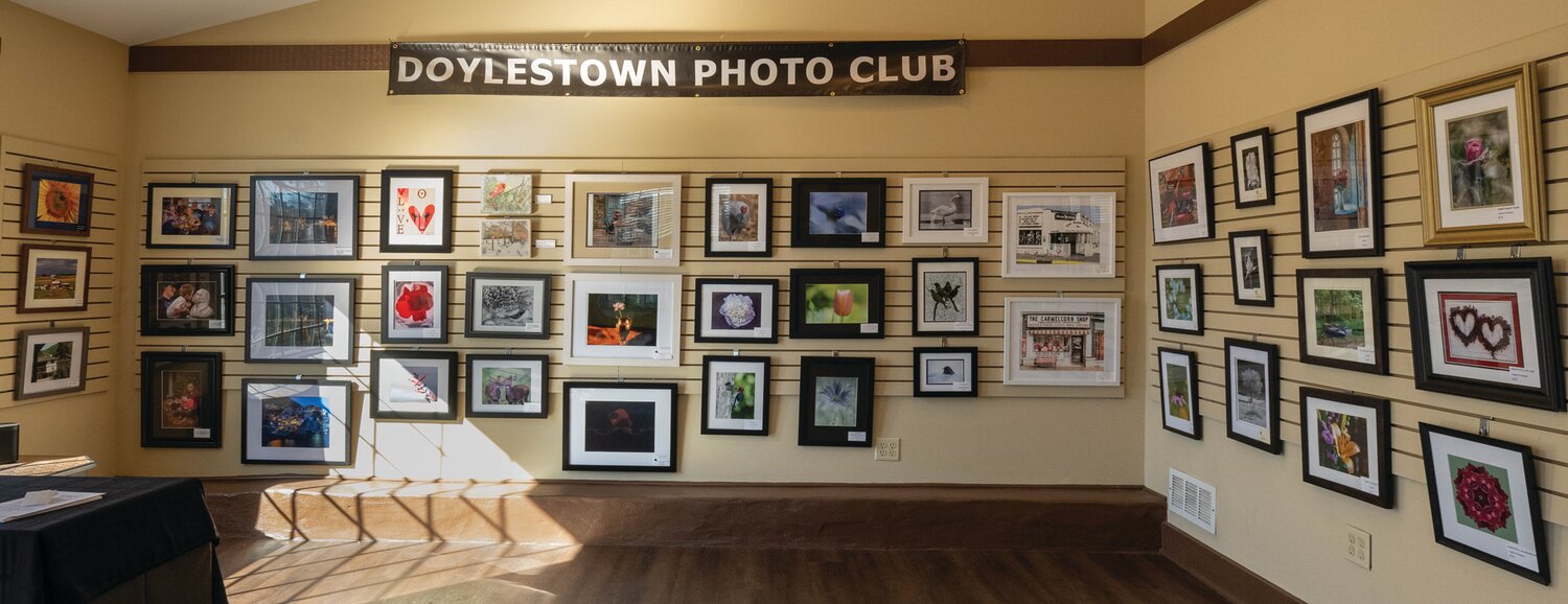 In honor of Valentine’s Day, the Doylestown Photo Club is offering an exhibit at the Peddler’s Village visitor center all month long.