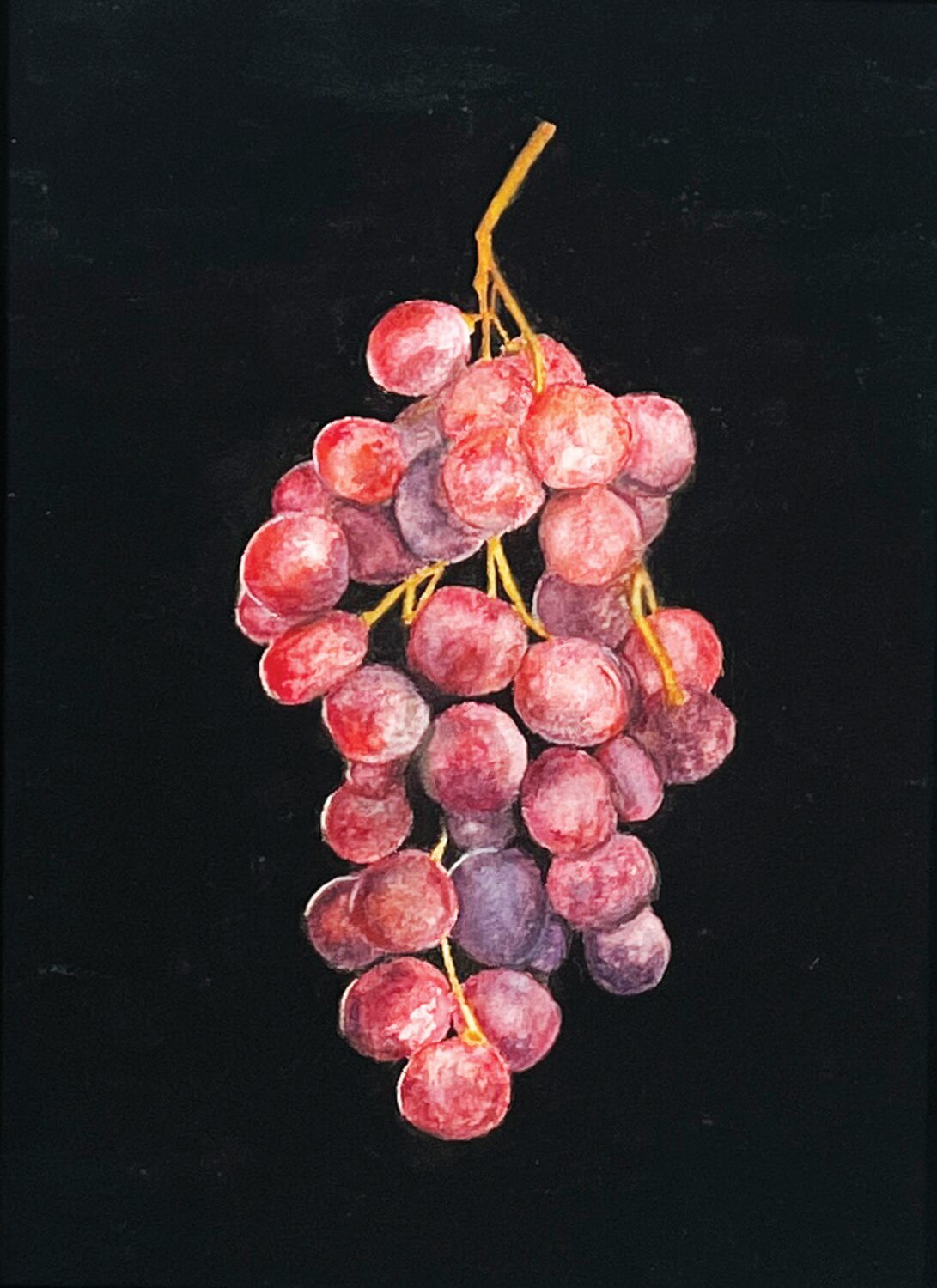 “Grapes” is by Barbara Zelechoski.