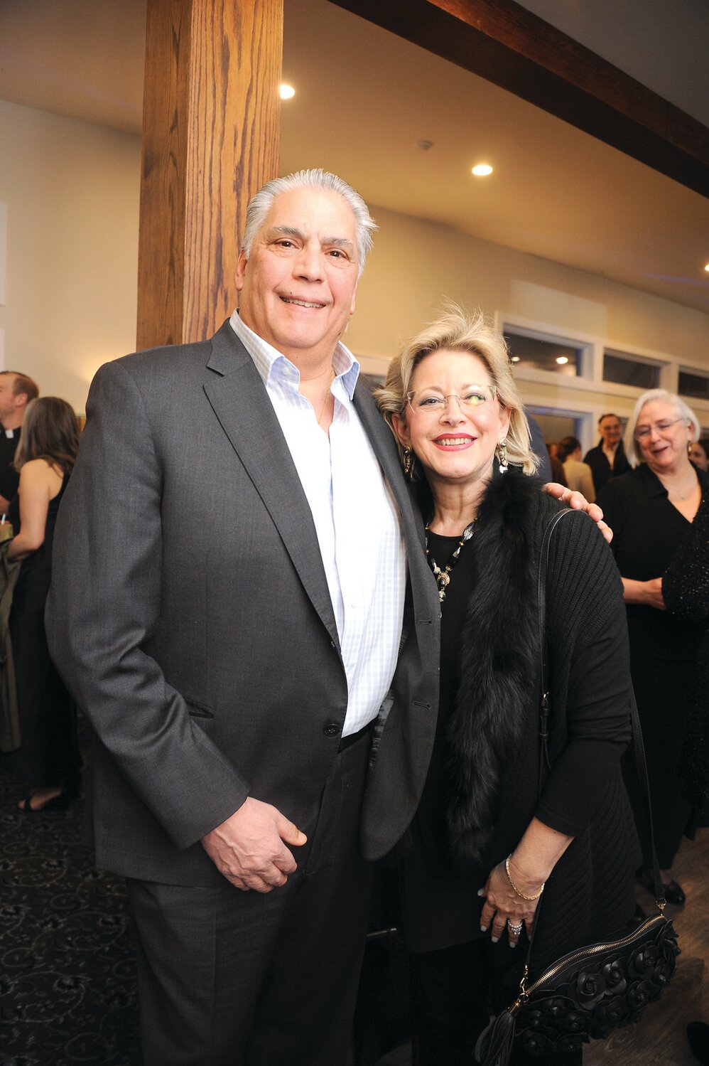 Felix Maietta and Theresa Fera, president and CEO, Central Bucks Chamber of Commerce.