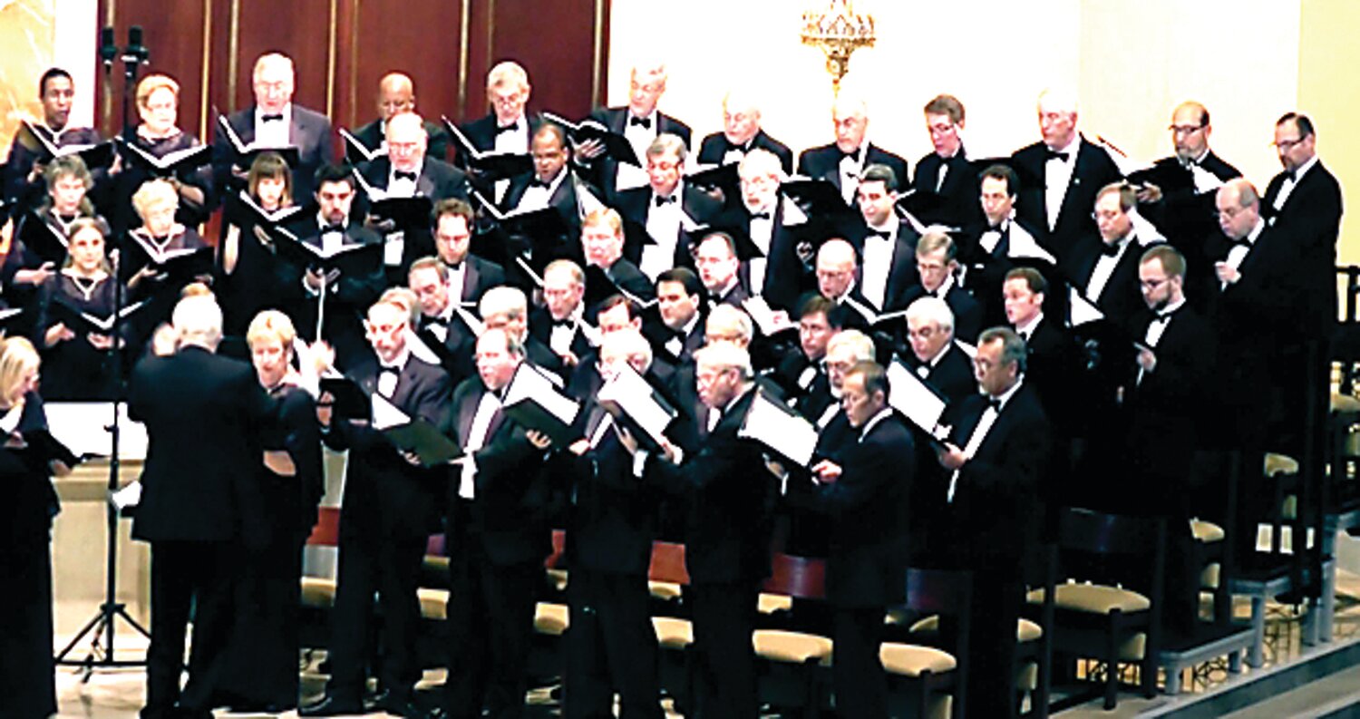 The tenor and bass section of Bucks County Choral Society will perform as part of its presentation of “Rachmaninoff’s All Night Vigil.”