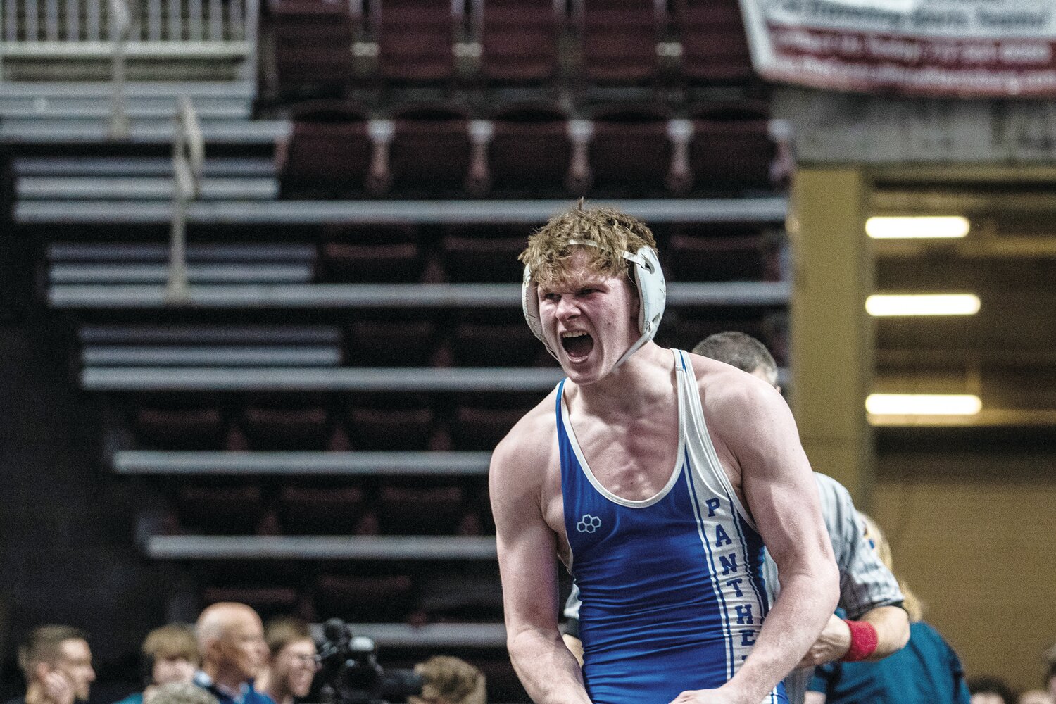 Quakertown’s Gavin Carroll finished fifth in the 145-pound class of the PIAA 3A tournament.