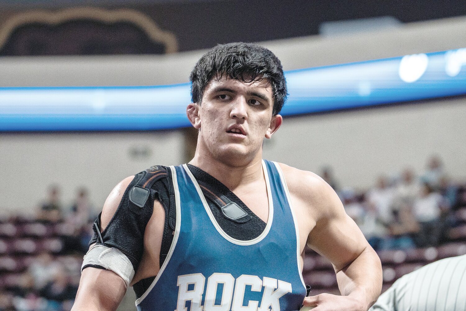 Council Rock South wrestler Bekhruz Saddridinov finished eighth (172 pounds) in the PIAA 3A championships.