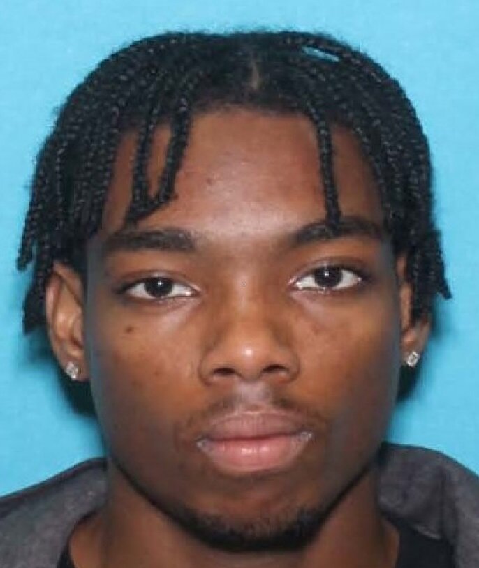 Andre Gordon, 26, is being sought by police in connection with multiple shootings in Falls Township on the morning of Saturday March 16.