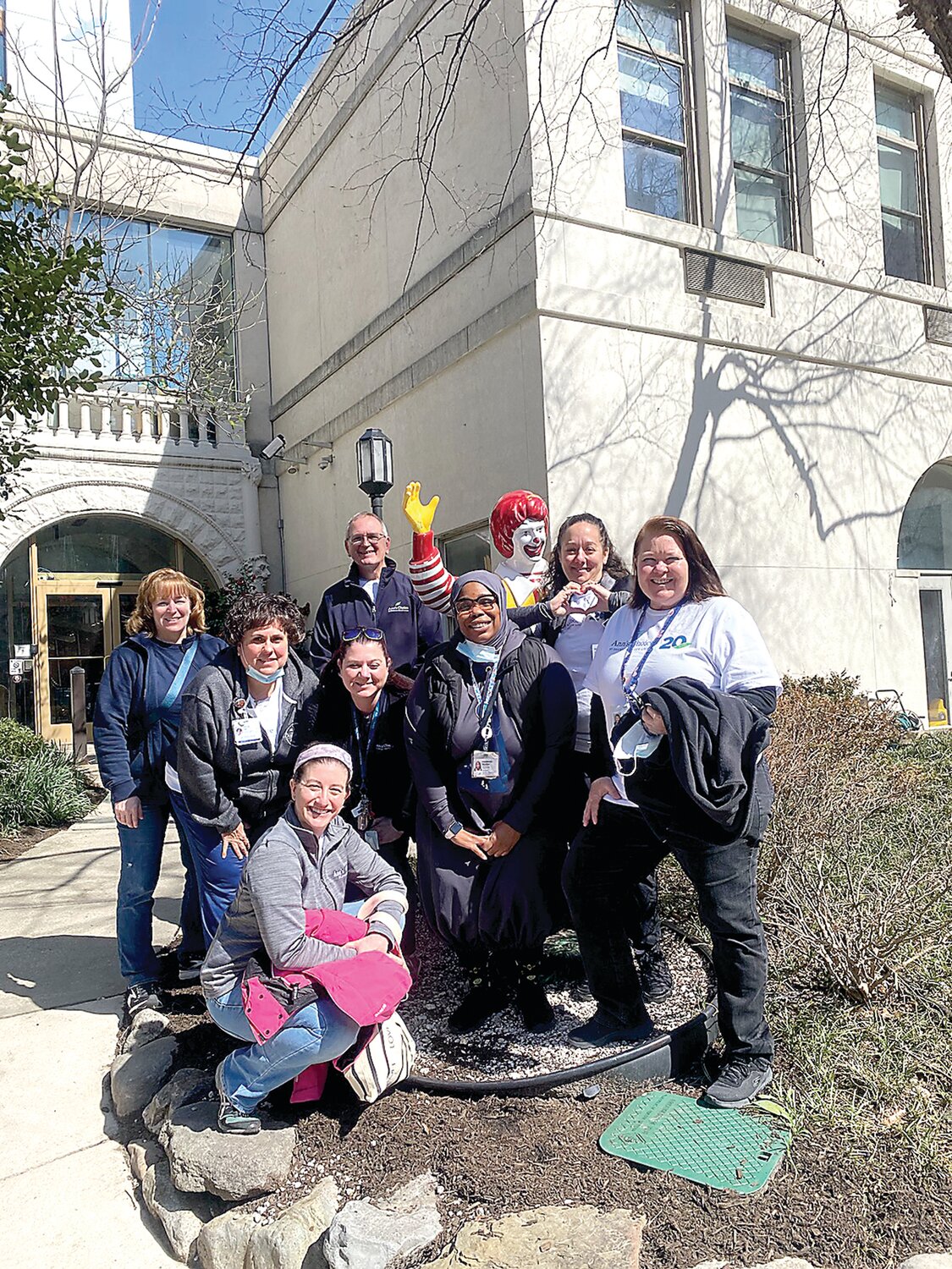 Ann’s Choice employees recently volunteered at the Children’s Hospital of Philadelphia’s Ronald McDonald House.