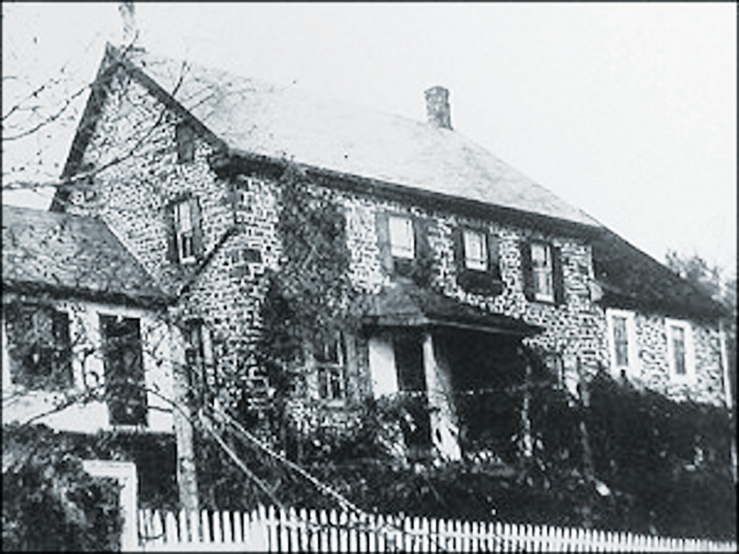Dorothy Parker, though generally associated with Manhattan, lived part-time in Bucks County for about 20 years, in this 14-room farmhouse that still stands today and serves
as a private residence.