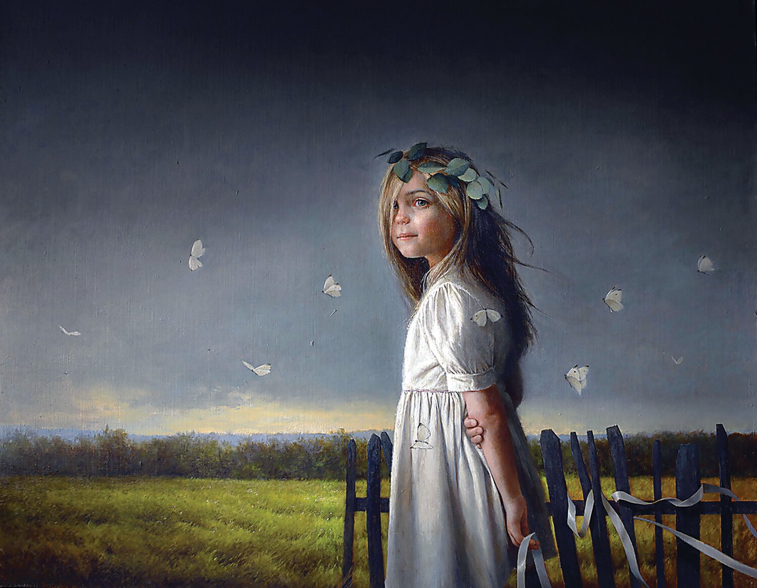 “Mia” is an OPA award-winning oil painting by Robert Papp.