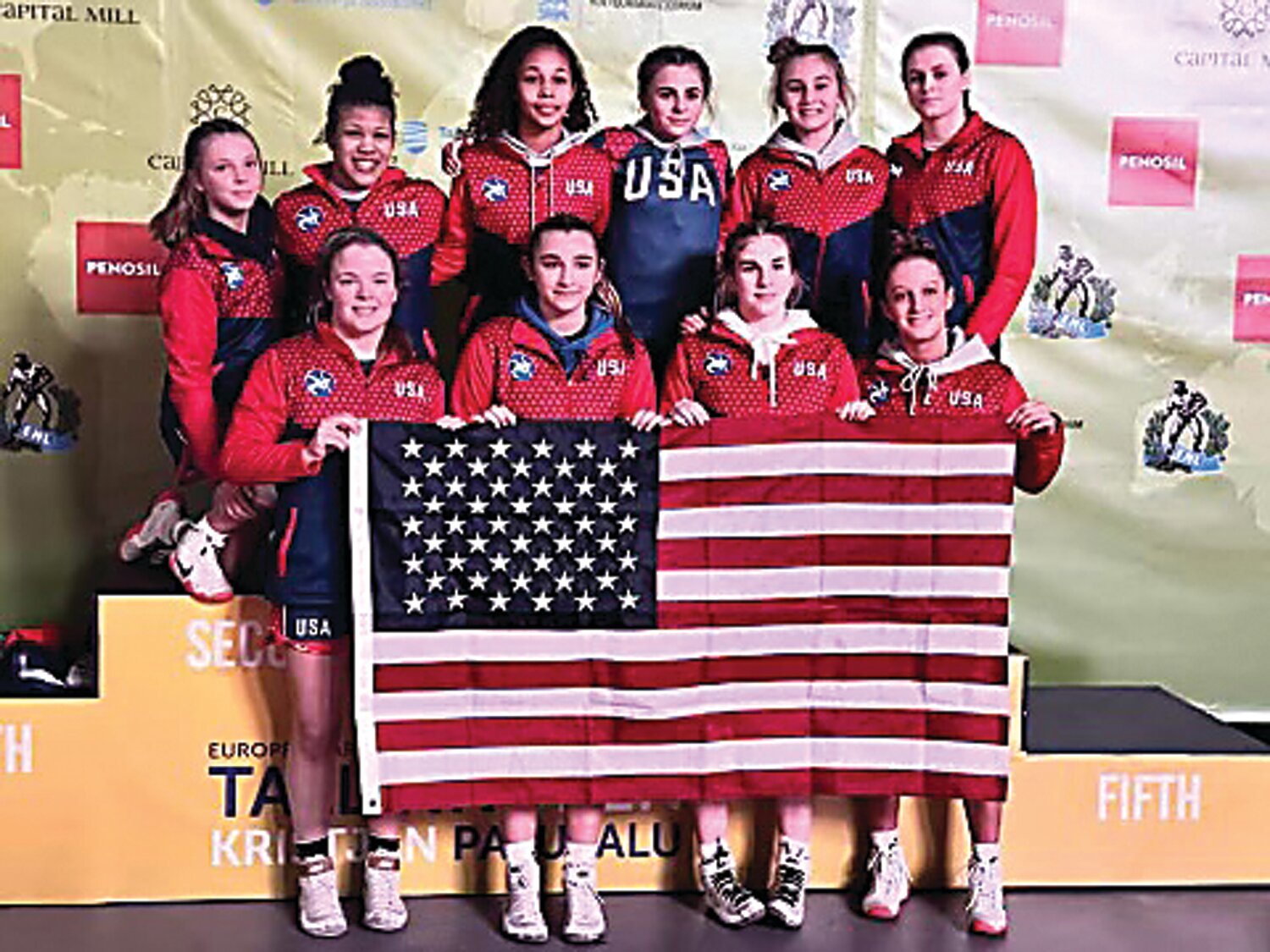 Savannah Witt and nine others recently represented the United States at the Tallin Open in Tallin, Estonia. Witt claimed bronze in her weight class.