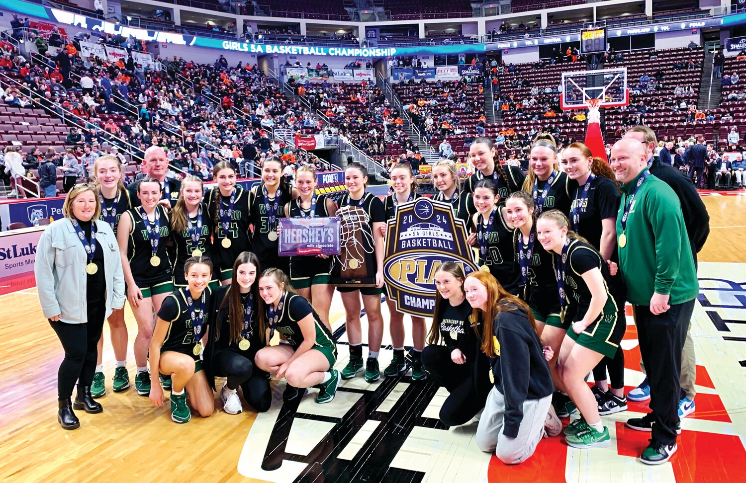 Archbishop Wood won its fourth straight state title – two at 4A and the last two at 5A – on Saturday in Hershey after topping Cathedral Prep 37-27. The Vikings notably beat eventual 6A champion Cardinal O’Hara 45-32 in January.