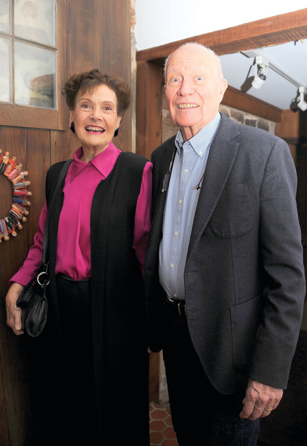 Barbara and Robert Tiffany.