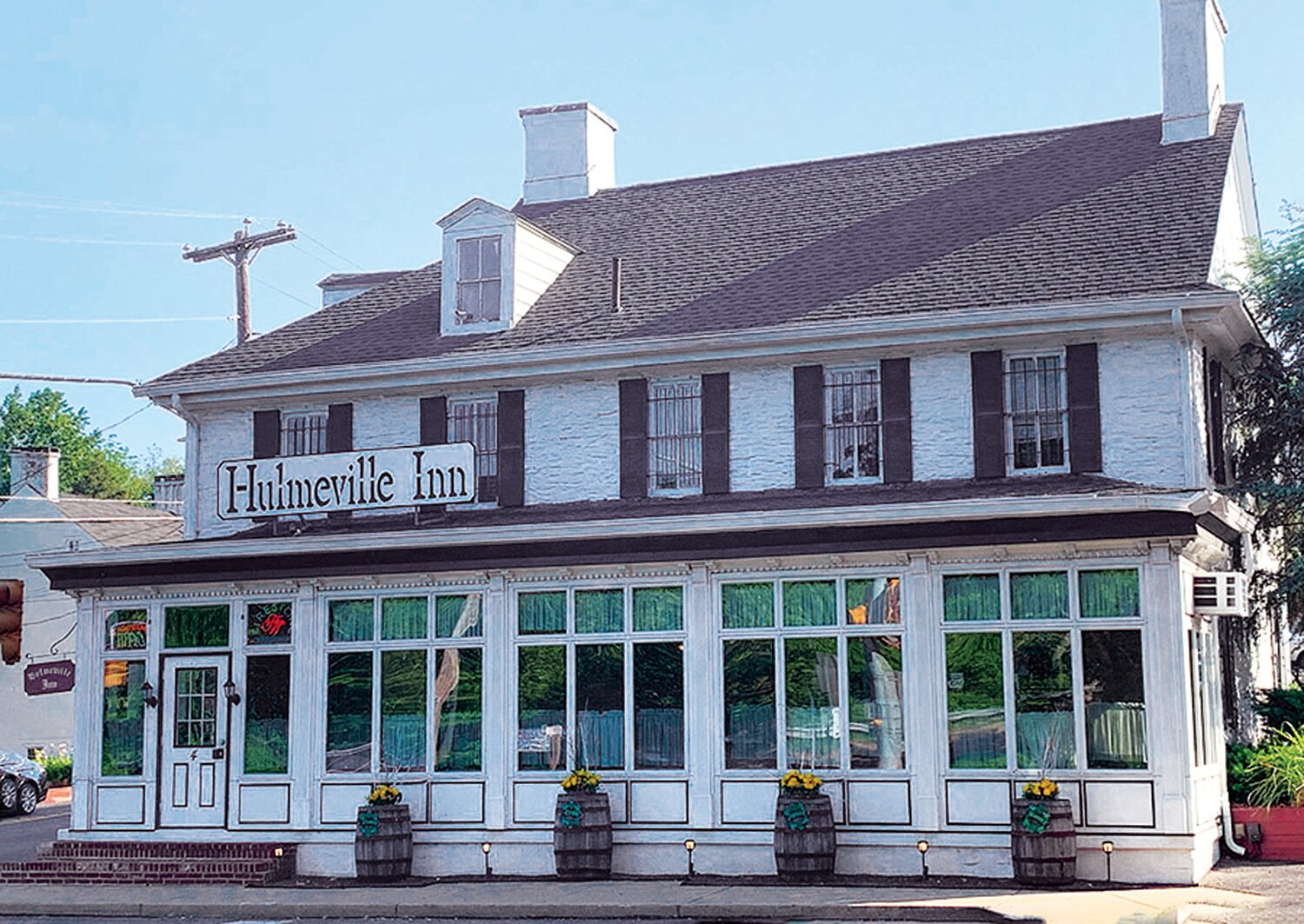 Hulmeville Inn sits at 4 Trenton Road in Hulmeville.