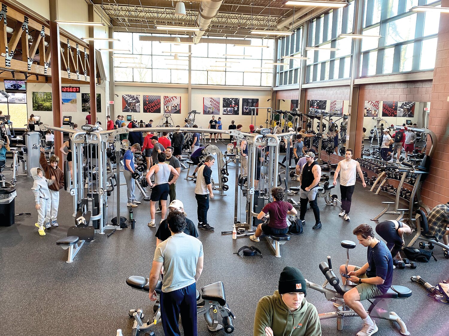 The Wellness Center at the Doylestown Township site of the YMCA of Bucks and Hunterdon Counties attracts exercise enthusiasts.