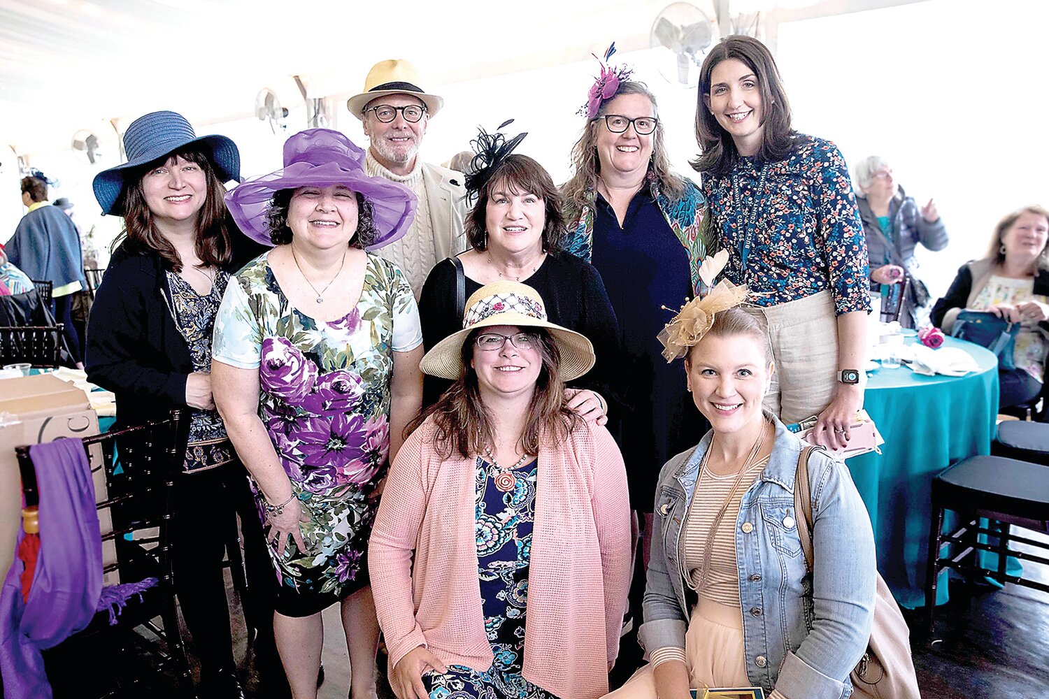 Guests attend the 2023 Salute to Mother’s Scholarship Tea, which benefited 34 BCCC student mothers.