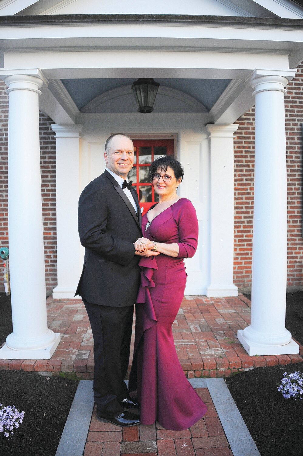 Homeowners Scott and Gina Rubel.