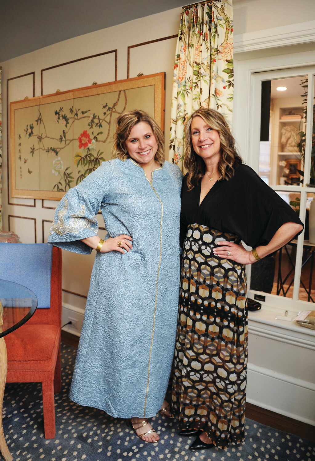 Home Tonic designers Rebecca Nolan and Heidi Gordon designed Blossom Hall.