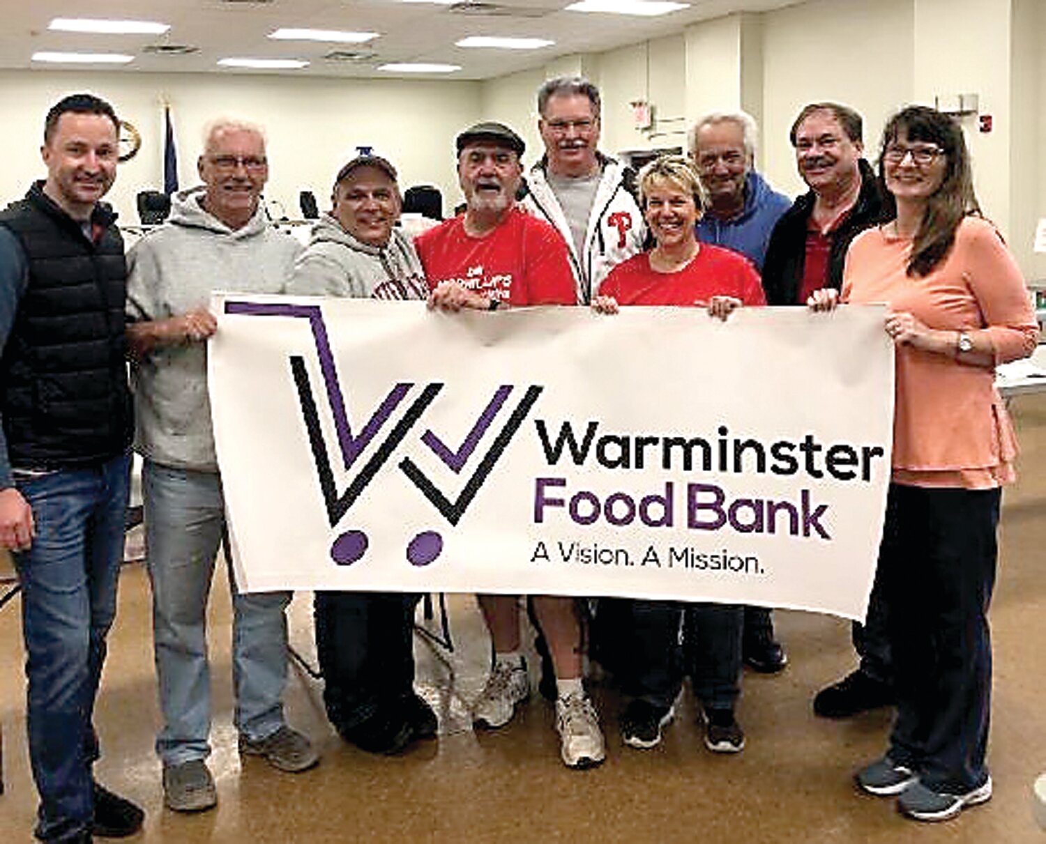 Members of the Warminster Republican Club helped sort all of the food drive donations at Warminster Food Bank on Saturday, April 13. The Food Drive was a collaboration between Warminster Food Bank, Warminster Rotary and Giant Supermarket of Warminster.