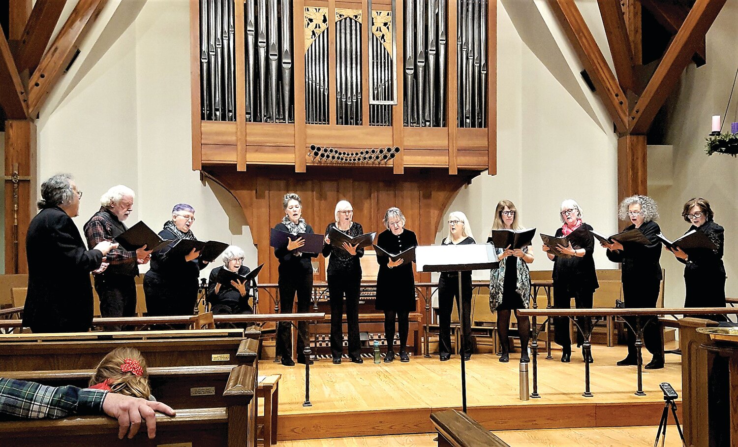The New Hope-Solebury & Lambertville Community Choir will perform a free mini-concert Tuesday, June 4, in Solebury.