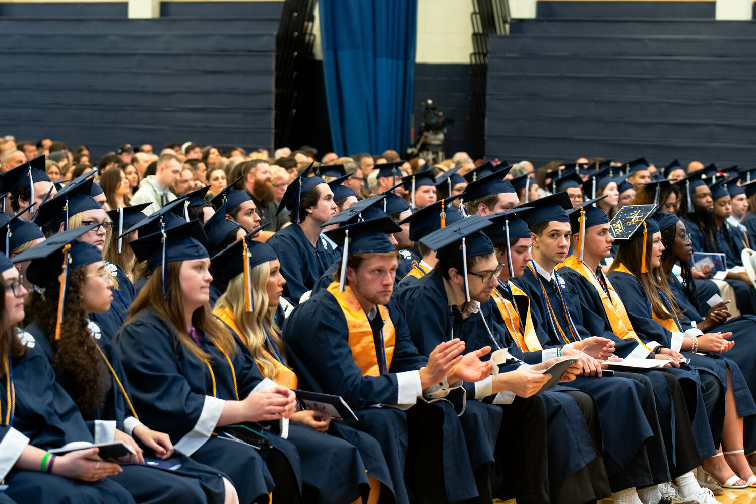 Bucks County Community College graduated 537 students in a series of commencement ceremonies during the week of May 13.