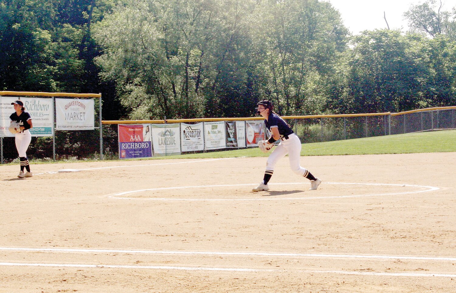 Council Rock South’s Lexi Waring pitches for the Golden Hawks in last Wednesday’s District One second-round game victory over Pennsbury. In Tuesday’s playback against Central Bucks West, Waring struck out six and scattered four hits to help her team secure its first PIAA berth.