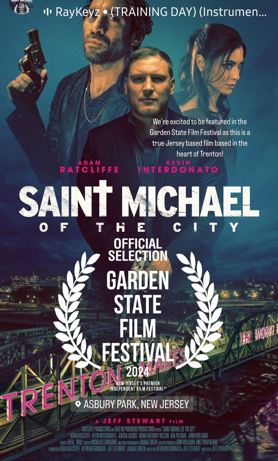 Promotional poster of “Saint Michael of the City.”