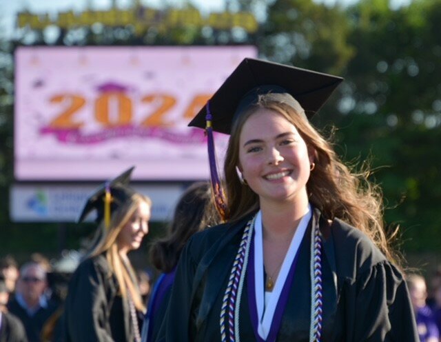 Student Body President Cora Anderson was the faculty-selected student speaker for Palisades High School’s Class of 2024.