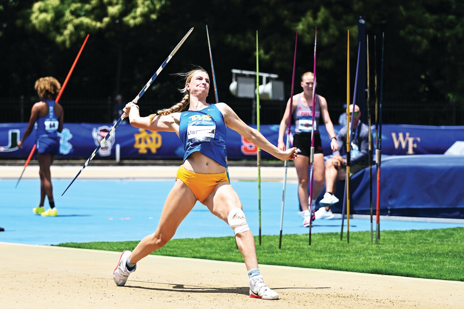 University of Pittsburgh’s Lydia Bottelier, a graduate of Palisades, won bronze in the heptathlon at the ACC Outdoor Track and Field Championships in May. The Heptathlon involves the 200 meter, 800 meter, the 100-meter hurdles, the high jump, long jump, shot put and javelin throw.