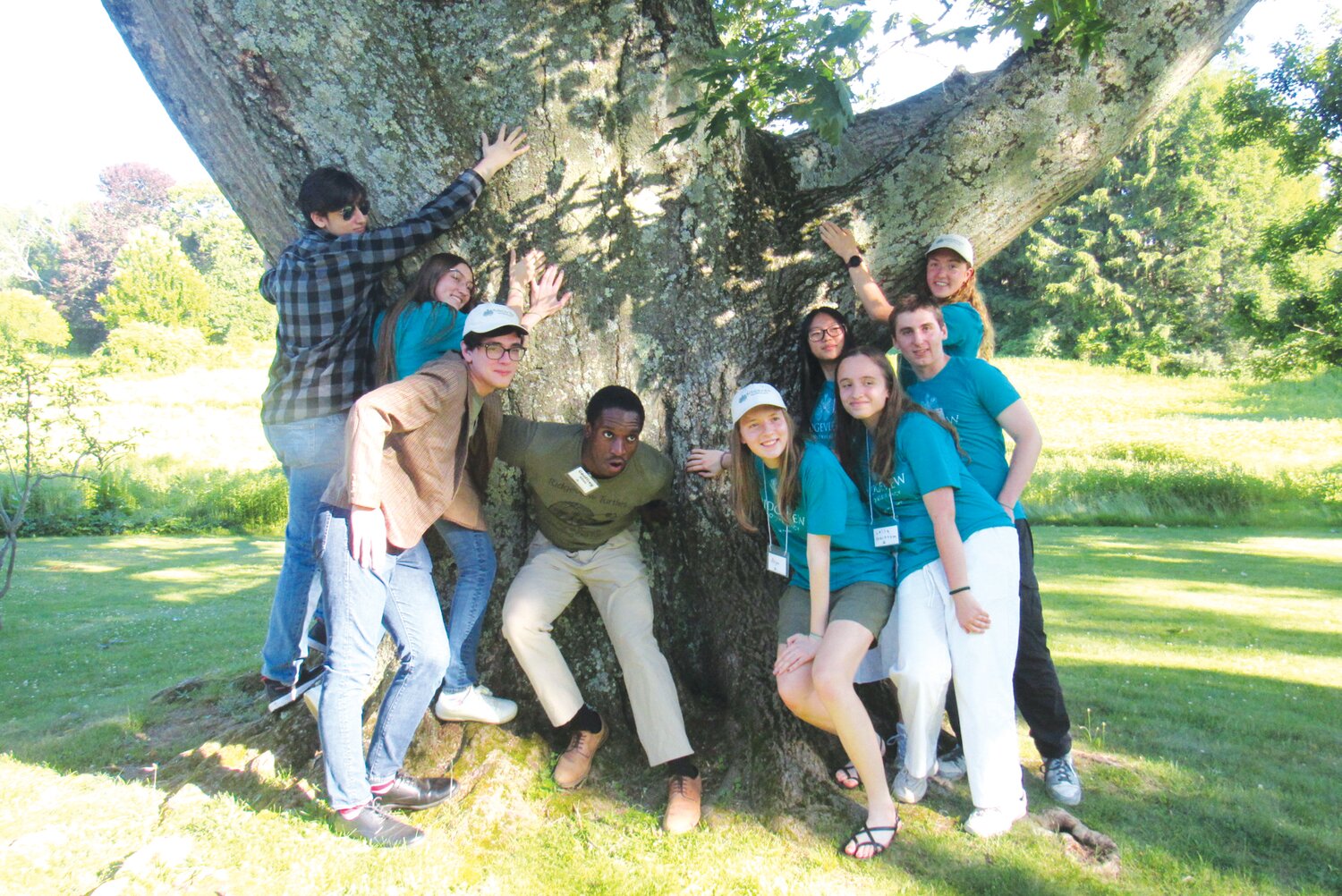 The Ridgeview Conservancy Turtles, recognized by D&R Greenway Land Trust at its 35th Anniversary Gala, explained their stewardship of Ridgeview Woods, a 55-acre forest along Princeton’s northern boundary and shared their love of forests and trees.