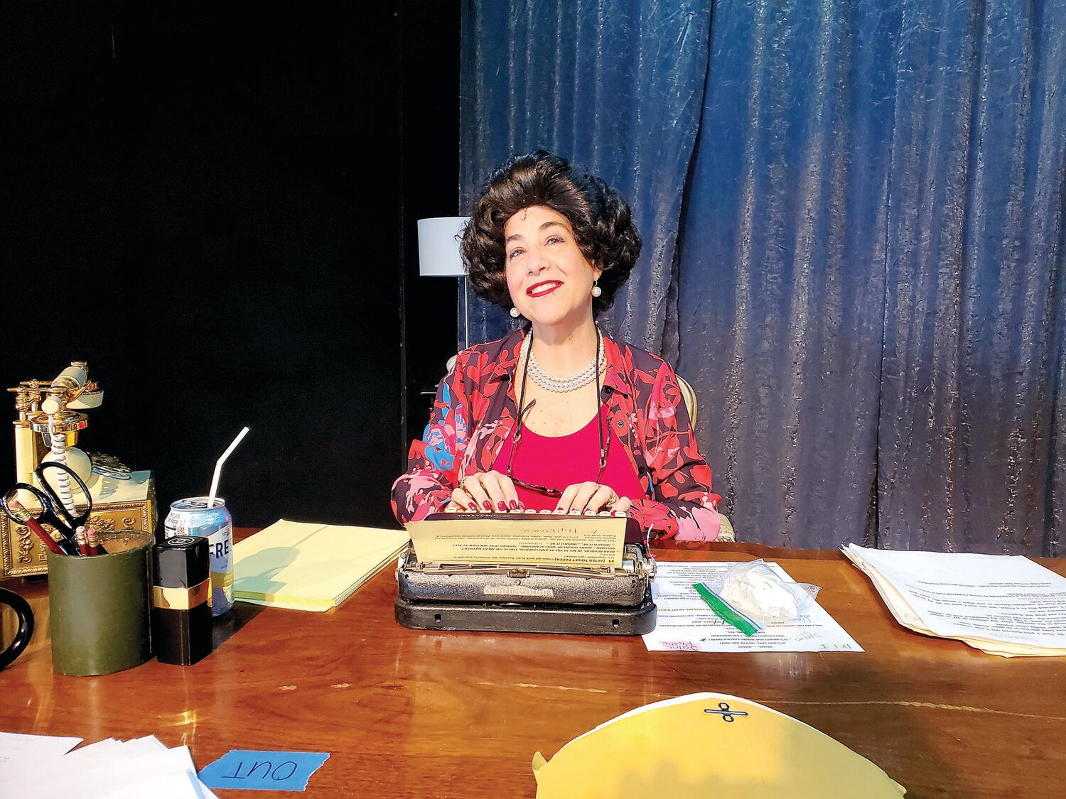 Diane Seader stars as Ann Landers in the one-woman show “The Lady With All the Answers” at DCP Theatre July 26-28.